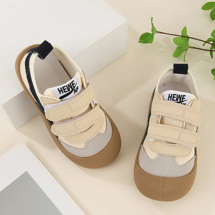 Spring and Autumn 2024 New Korean version of indoor girls canvas shoes soft-soled children's baby toddler shoes children's shoes