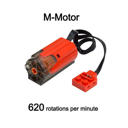 Building Blocks Toys MOC Technical Part Motor Set for Kids Compatible All Brands Small Size 8884 8885 PF Model Servo Accessories