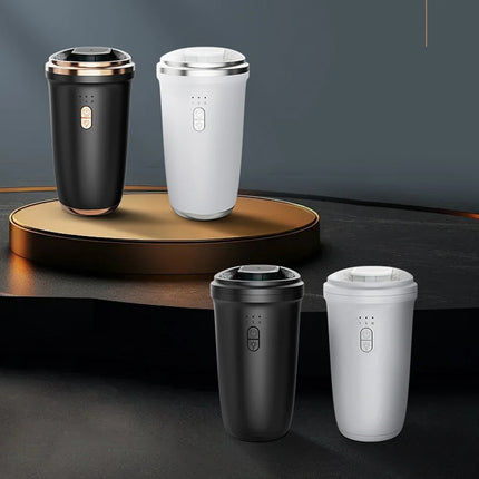 TEABLUM 50m³ Car Diffuser Humidifier Auto Air Purifier Aromo Air Freshener Type-C Charging for Home Aroma Aromatherapy Diffuser