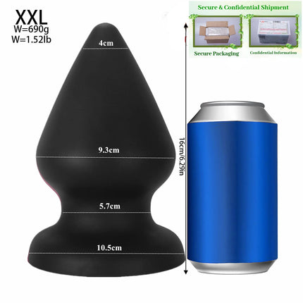 Small Fisting Butt Plug Training Dilator XXXL Huge Anal Plug Super Soft Anal Toys Suction Cup Big sex toy for men Women Buttplug
