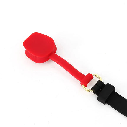 Female Blowjob Toy Sex Slave Rubber Lips O Ring Open Mouth Gag Oral Fetish Bdsm Bondage Restraints Erotic Sexual Toys Adult Game
