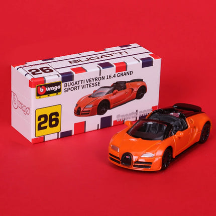 Bburago1:64 Ford GT500 Multiple Model Small Collection Car Alloy Model Toy Gift Scene Decoration Classic and Exquisite