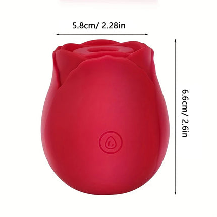 Rose-Toy Sucking Vibrator for Women Egg Clitoris Sucker Stimulator Licking Adults Goods Sucking Sex Toys Female Rechargeable
