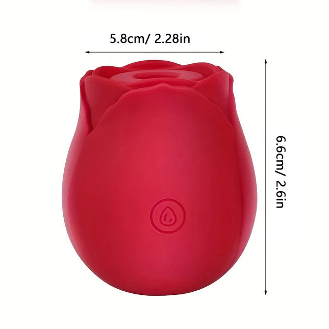 Rose-Toy Sucking Vibrator for Women Egg Clitoris Sucker Stimulator Licking Adults Goods Sucking Sex Toys Female Rechargeable