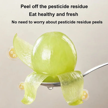 Electric Grape Peeling Machine Auto Multipurpose Small Fruit Peeling Tool Kitchen Peeler for Garlic Tomatoes Peeler Machine 50W