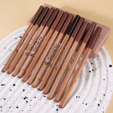12 Pieces Nude Lip Liner Set Natural Lip Kit Smooth Matte Lipstick Pencils Long-lasting Moisturizing Lip Makeup for Women