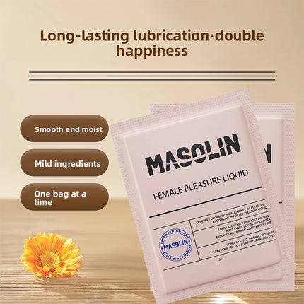 3ML Sexual Female Water Soluble Pleasure Liquid Drops Ladies Flirt Orgasm Sex for Women Enhancer Exciter Climax Body Grease Love