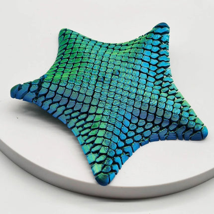 Fidget Toy Flexible Desk Decor 3D Printed Articulated Starfish Stress Relief Gift for Kids and Adults Visual toys