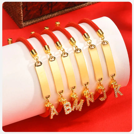 Vnox Free Personalized Baby Name Birthdate Bracelets for Newborns Name Bracelets,A-Z Initial Letters Bracelets Gift to Boy Girls