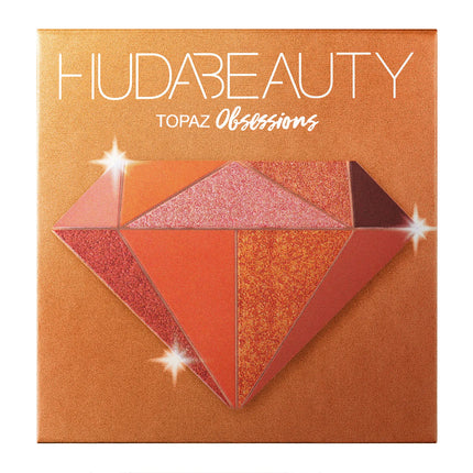 Huda Beauty 9 Color Palette Diamond Amethyst Ruby Red Gold Eye Shadow Pallete Matte Shimmer Eyeshadow Palette Glitter Makeup