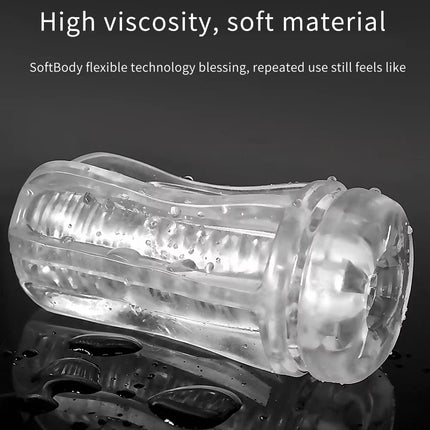 Masturbation Cup Glans Transparent Stimulator Ball Sex Toy for Man Male Masturbator Sex Toys for Men Massager Adult Sex Trainer
