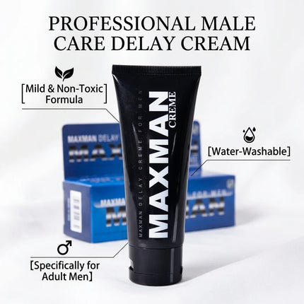 Maxman Max Male Penis Enlargement Oil Products Increase XXL Cream Big Dick Sex Cream for Men Sexual Products 50g