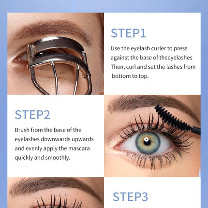 Life Girls Long-lasting Curling Mascara Thick Natural Waterproof Quick-drying Eyelash Setting Primer