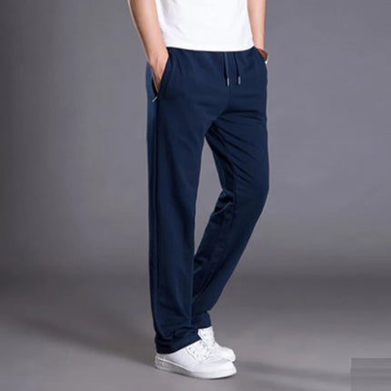 Thin Men's Sweatpants Joggers Pant Sport Tracksuit Wide Leg Straight Trouser Plus Size 5xl 6xl 7xl Sportswear 2025 Spring Z1A1