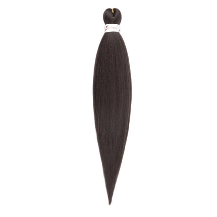 Pre-stretched Braids Hair Professional Itch Free Hot Water Setting Synthetic Fiber Ombre Yaki Texture Braid Hair Extensions