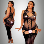 Black Bodystocking 12 / One Size
