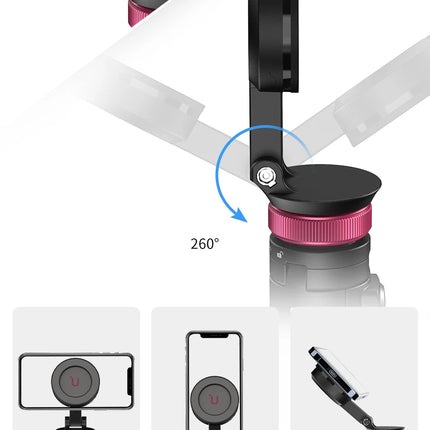 Ulanzi MT-84 1.53m Magnetic Tripod 360° Rotation 10m Remote Control Smartphone Extension Tripod for Selfie Live Streaming Vlog