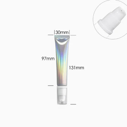 10-100pcs Empty 10g 15g 20g 30g/ml Soft Tube Foundation/sunscreen/Eessence/ Eye Cream/Serum Container Empty Squeeze Tube Travel