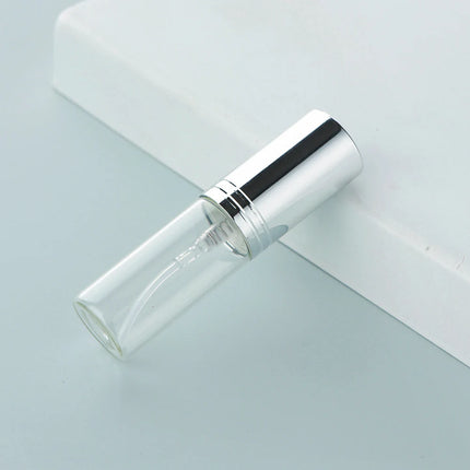 100Pcs 5ml Portable Empty Spray Perfume Bottle Cosmetic Travel Aluminium Spray Bottle For Gift Sample Mini Bottle Parfum Makeup