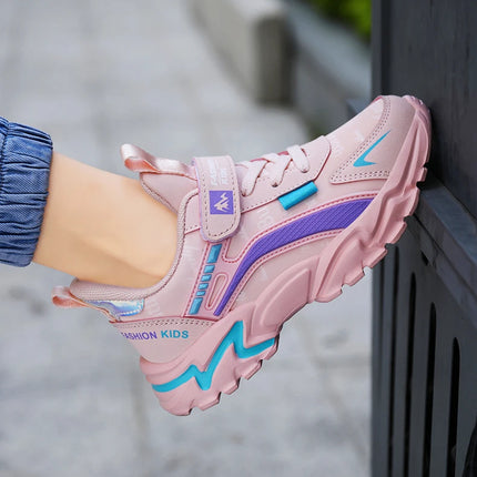 Kids Girls Shoes Running School Casual Sports Breathable Non-slip Sneakers Basketball Children Outdoor Walking Tennis All Season
