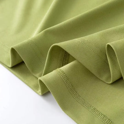 Summer Casual Sports Quick-drying Lapel Short-sleeved POLO Shirt 23 Solid Color Shirt Cycling Suit Fitness Suit For Men S-4XL