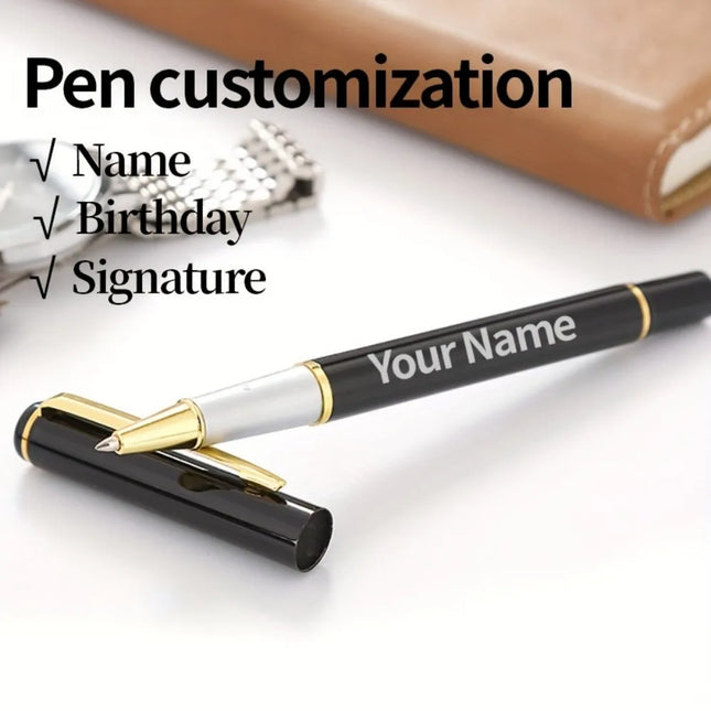 Personalized Notebook with Ballpoint Pen Customization Notebook Name, Name, Graduation Gifts and Back-to-School Gifts