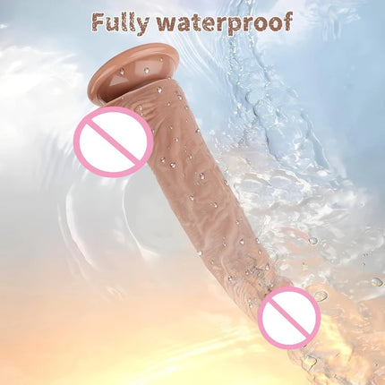 Dildo with Strong Suction Cups, Privacy Box Butt Plug Realistic Adult Sex Toys  Anal Dildos  for Women Couples  Anal Dick Gode