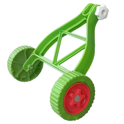 Universal Lawn Mower Wheel Set Adjustable Stablize Mower Auxiliary Wheels Easy To Install Save Effort Mower Wheel Attachment