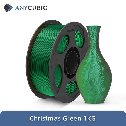 ANYCUBIC PLA Rainbow Silk Filament 1.75mm 3D Printer Printing Filament Christmas Toys 3D Printing Material For FDM 3D Printer