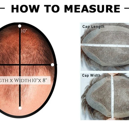 0.12-0.14mm Injected Thin Skin 130%Density Man Hair Prosthesis Human Hair Male Toupee Wig Adult Capillary Prosthesis Hair System