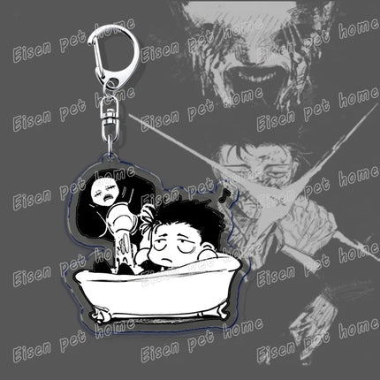 Anime Hiromi Higuruma Keychain Accessories Bag Charm Jjk Gojo Kaisen Manga Keyrings Fans Freinds Gifts