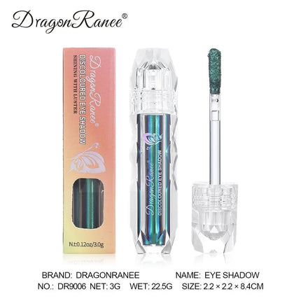 Optical Chameleons Eye Glitter Pigment Monochrome Holographic Navy Blue Green Shiny Metallic Liquid Lip Gloss Eye Shadow Stick