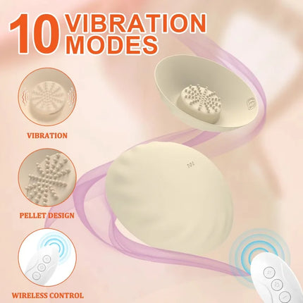 Factory Outlet Electric Breast Massager Sexy Hot Nipple Stimulate Vibrators Vibrating Bra-Sex Products for Masturbators