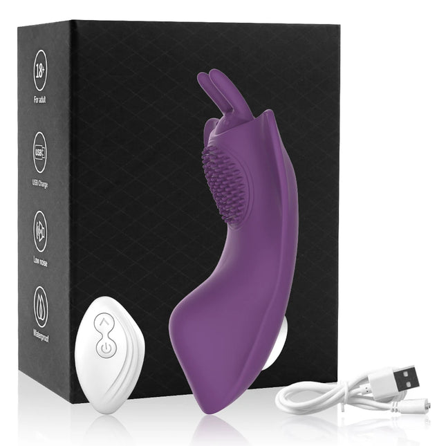 Panties Vibrator Adult Female Sex Toy For Women Clit Clitoris Stimulator Wearable Butterfly Vibrating Remote Control