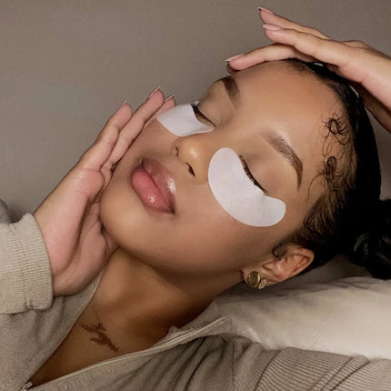 Veyes Inc Eyelash Extensions Under Eye Pads Purple 50 Pairs Veyelash Moisture Gel Eye Patches Lint Gentle Wholesale for Makeup