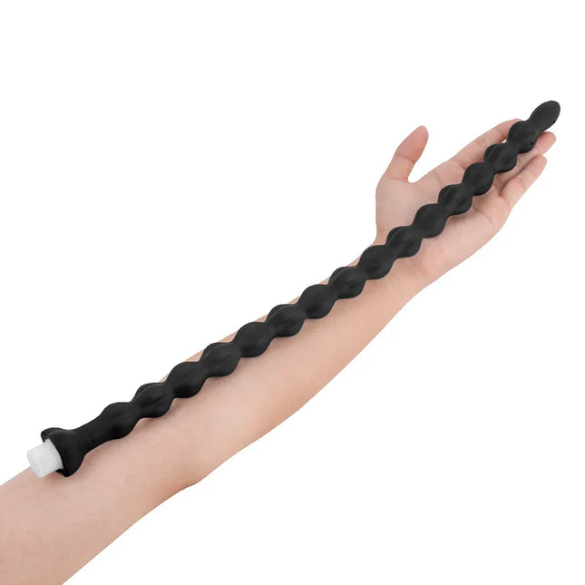 butt flush, Long silica gel beading washer, plug-in shower enema, Posterior chamber cleaning and anal expansion sex toys, adult