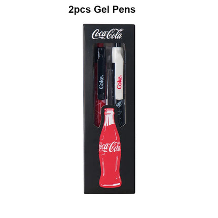 Kaco Gel Ink Pen Set Coca Cola ST Nib No-Smudge Smooth Writing Roller Pens Students Exams Journaling Value Stationery Gift Ideas