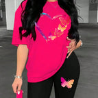 set004-RoseRed-Black / XXL
