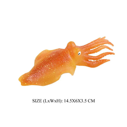 Simulation Marine Mollusc Plastic Model Figures Nautilus Ammonite Squid Octopus Figurine Sealife Animal Educational Toy For Kids