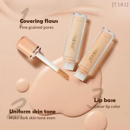 [TE1] BSIMONE Face Liquid Foundation Base Full Coverage Oil-Control Long Wear Smooth Lightweight Natural Cover Waterproof Matte