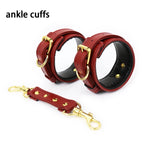 brown  ankle cuffs