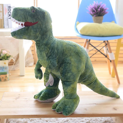 Hot 50cm-80cm Cute Simulation Dinosaur Plush Toys Stuffed Animals Plush Dinosaur Pillow Tyrannosaurus Rex Dolls Boys Girls Gifts