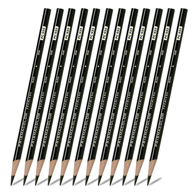 5pc PRISMACOLOR Premier Soft Core Colored Pencil Art Professional Black White PC935 PC938 Painting Drawing Color Pencil Supplies