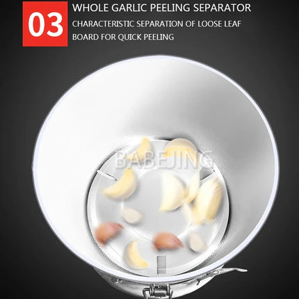 BABEJING Fully Automatic Garlic Processing Machine For Garlic Peelers In Commercial Kitchens