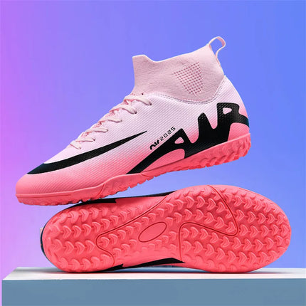 Original Men Football Field Boots Professional Society Indoor Boys Soccer Shoes Match Training Resistant Kids Football Shoes