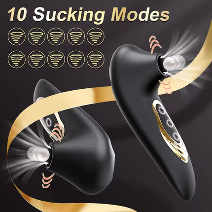Powerful Oral Sucking Vibrator Female Blowjob Sucker Clitoris Vacuum Suction Nipple Massager Masturbator Adult Sex Toy for Women