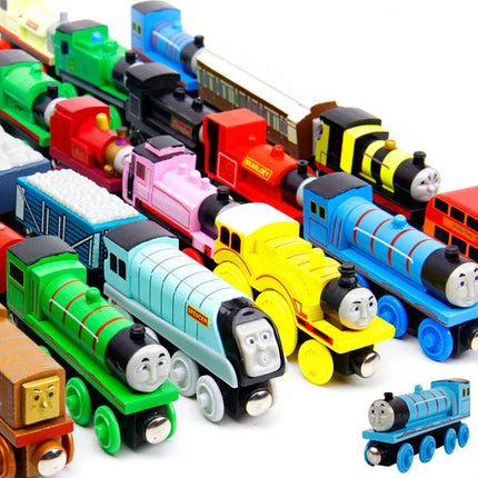 Thomas And Friends Wooden Train Pocket Toy Gorden Diesel Molley Lady Toby Rail Thomas Train Model Toy For Children Birthday Gift