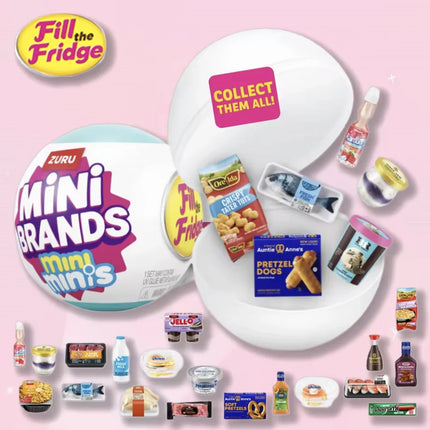 ZURU Mini Brands Blind Box 5 Surprise Capsule Complete Series Mystery Toy