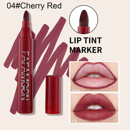 Nude Brown Lip Liner Pencil 4 Colors Red Contour Tint Tattoo Lip Gloss Waterproof Long Lasting Matte Lipstick Crayon Pen Makeup
