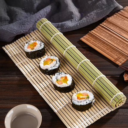 DIY Bamboo Sushi Maker Rolling Mat Sushi Tools Rice Rollers Kitchen Gadget Hand Maker Food Rice Roll Mold Cooking Accessories